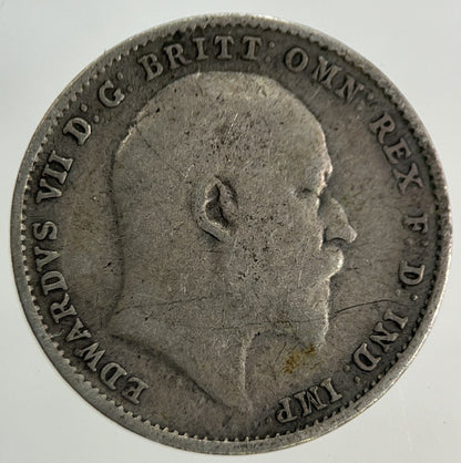 1908 Edward VII Threepence Silver Coin | Collectable Grade