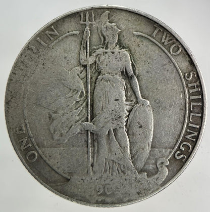1909 Edward VII Florin Silver Coin | Fine Collectable Grade