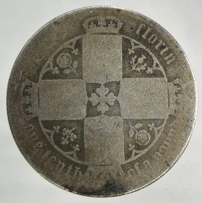 British Victoria Gothic Florin Silver Coin | Collectable Grade