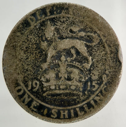 1915 George V Shilling Silver Coin | Collectable Grade