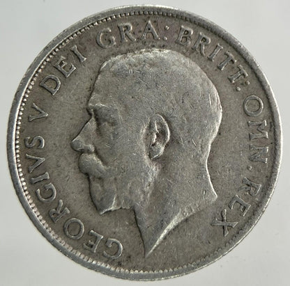 1918 George V Shilling Silver Coin | Fine Collectable Grade