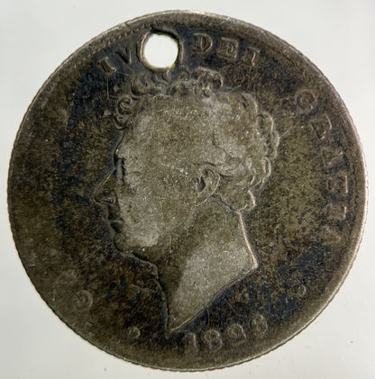 1826 George IV Shilling Silver Coin | Collectable Grade