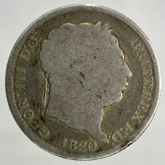 1820 George III 3rd Shilling Silver Coin | Collectable Grade