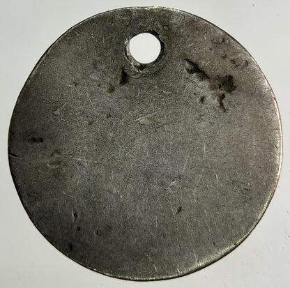 British George III 3rd Sixpence Silver Coin | Worn Grade