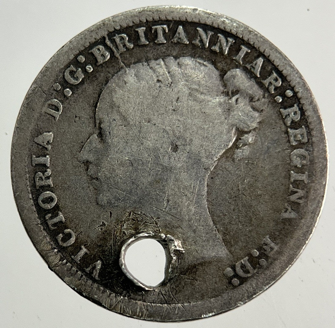 1873 Victoria Threepence Silver Coin | Collectable Grade