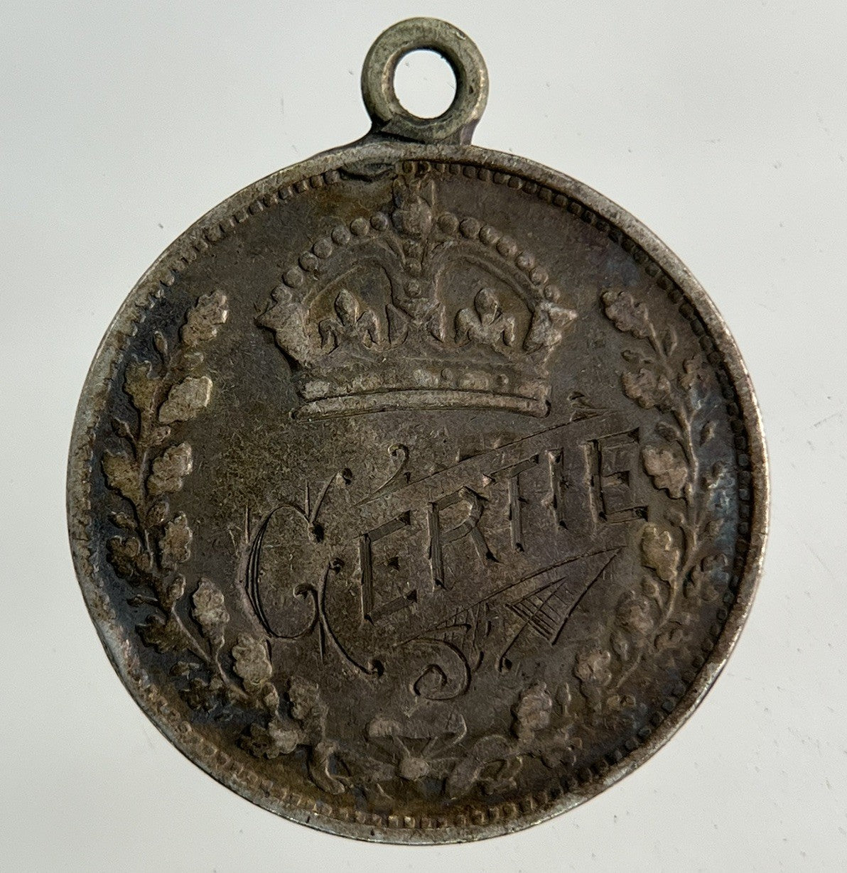 British Engraved Victoria Threepence Silver Coin | Fine Collectable Grade