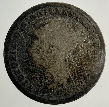 1875 Victoria Threepence Silver Coin | Collectable Grade