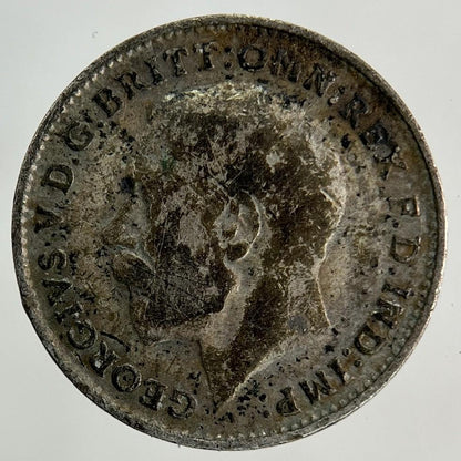 1916 George V Threepence Silver Coin | Fine Collectable Grade