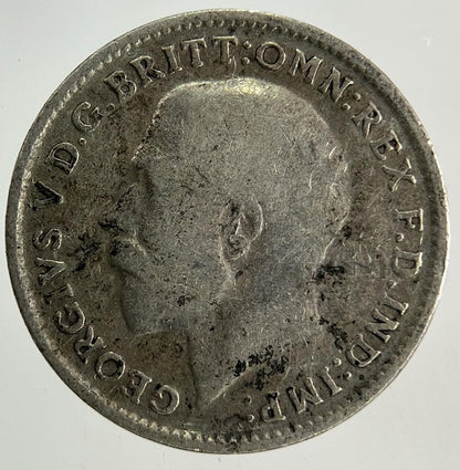 1917 George V Threepence Silver Coin | Collectable Grade