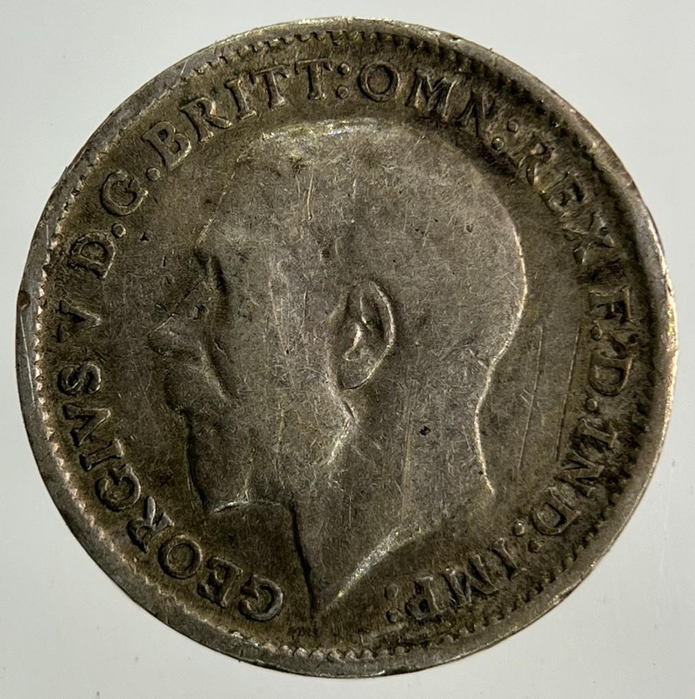 1911 George V Threepence Silver Coin | Fine Collectable Grade