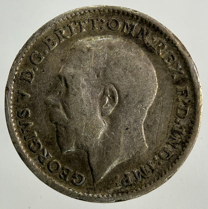 1911 George V Threepence Silver Coin | Fine Collectable Grade
