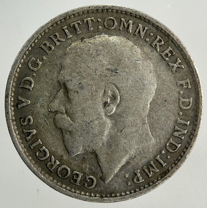 1917 George V Threepence Silver Coin | Fine Collectable Grade