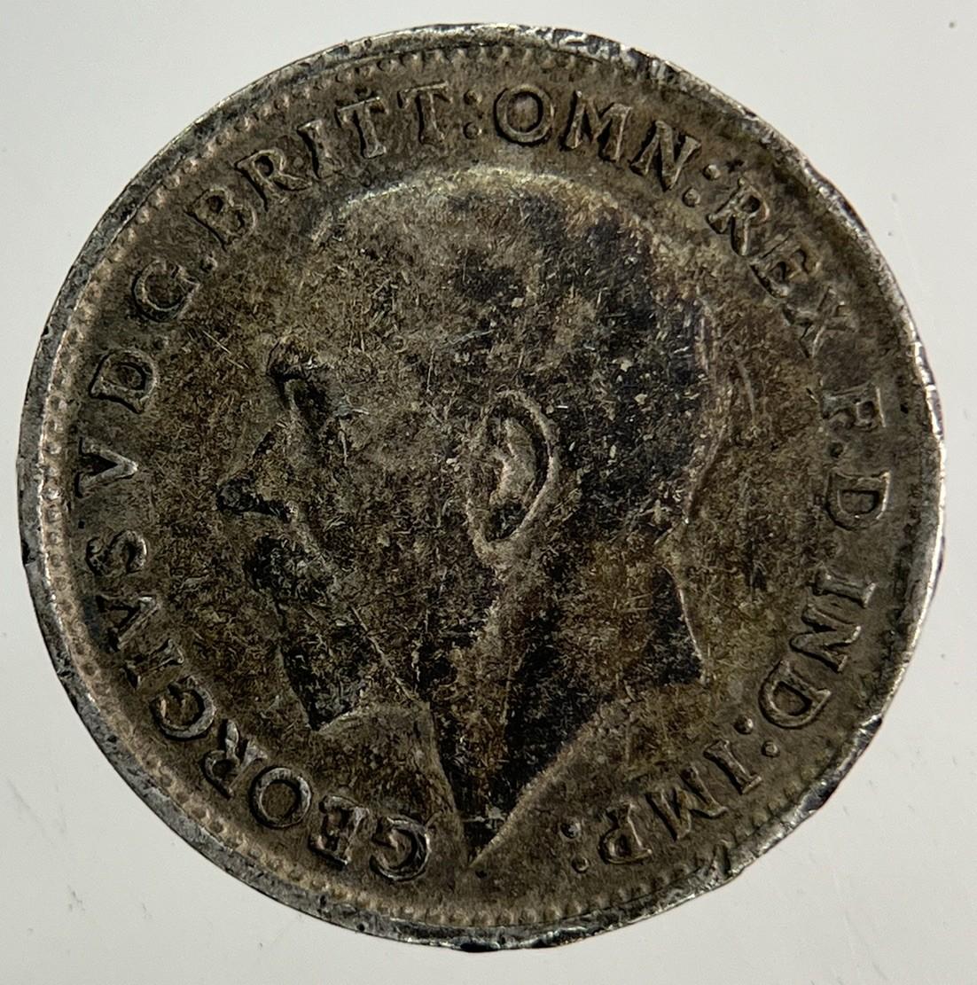 1917 George V Threepence Silver Coin | Fine Collectable Grade