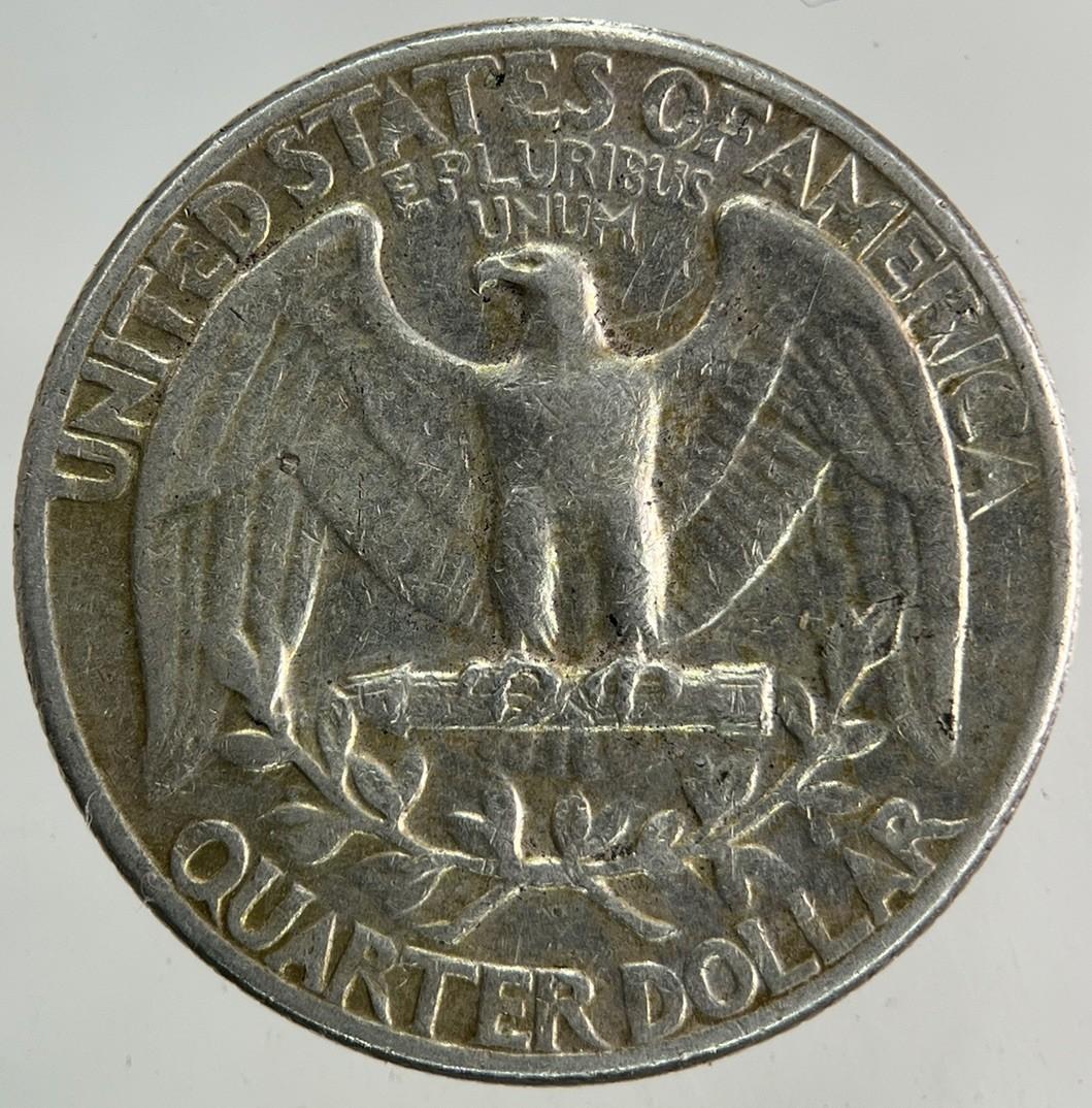 1964 US USA Quarter Dollar Silver Coin | Fine Collectable Grade