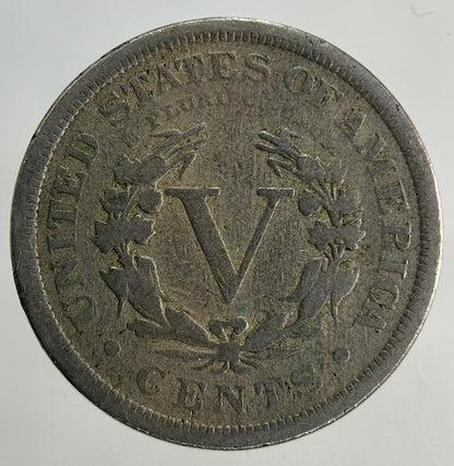 1905 US USA Nickel 5 Cents Coin | Collectable Grade