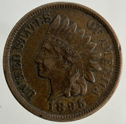 1895 US USA One Cent Coin | Fine Collectable Grade