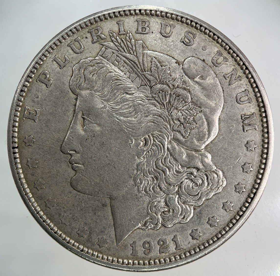1921-D US USA Morgan Dollar Silver Coin | Very High Grade