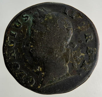 1738 Irish Farthing Coin | Fine Collectable Grade