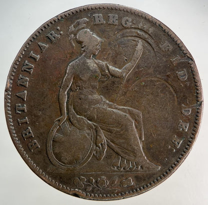 1854 Victoria One Penny Coin | Collectable Grade