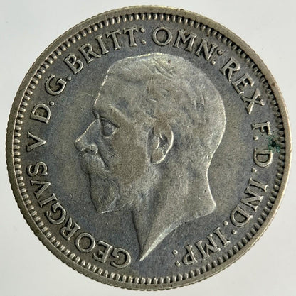 1935 George V Sixpence Silver Coin | Very High Grade