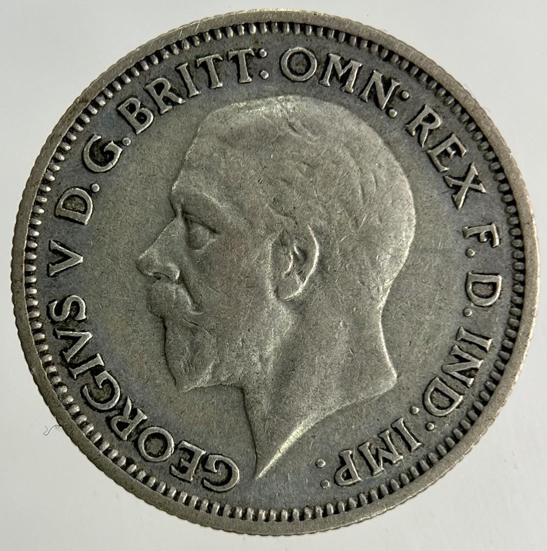 1933 George V Sixpence Silver Coin | Fine Collectable Grade