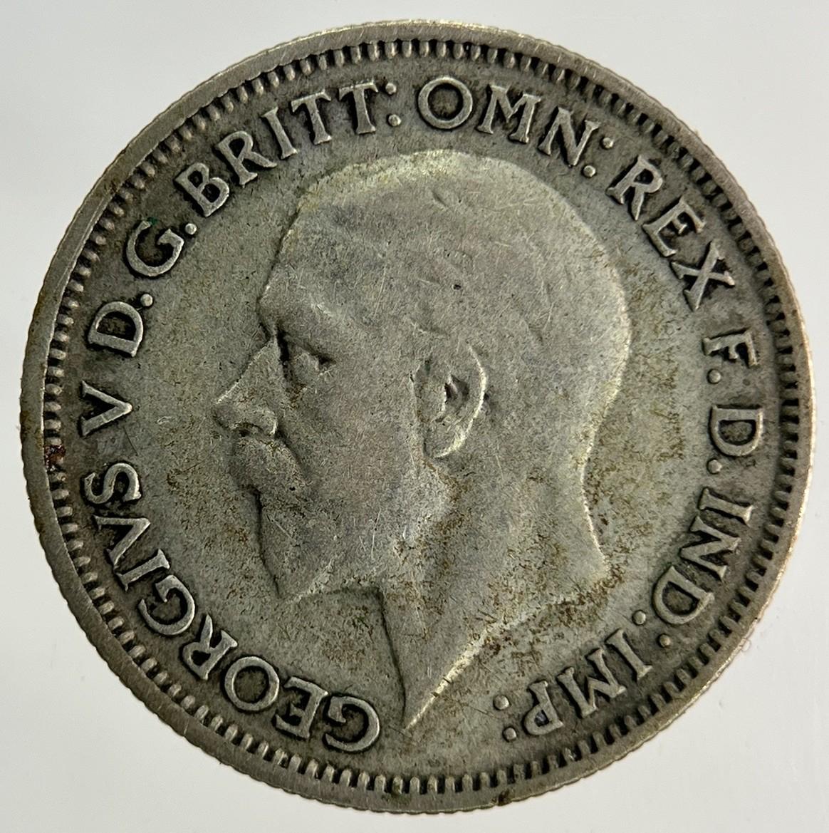 1933 George V Sixpence Silver Coin | Fine Collectable Grade