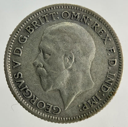 1930 George V Sixpence Silver Coin | Fine Collectable Grade