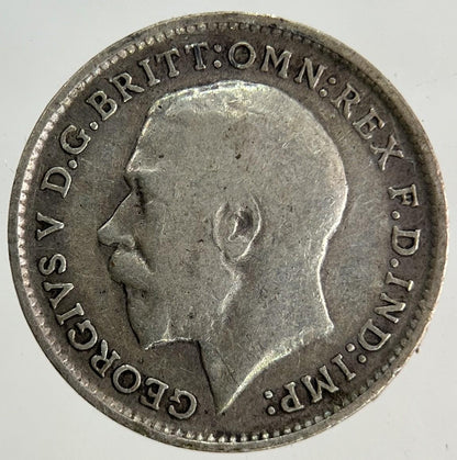 1912 George V Threepence Silver Coin | Fine Collectable Grade