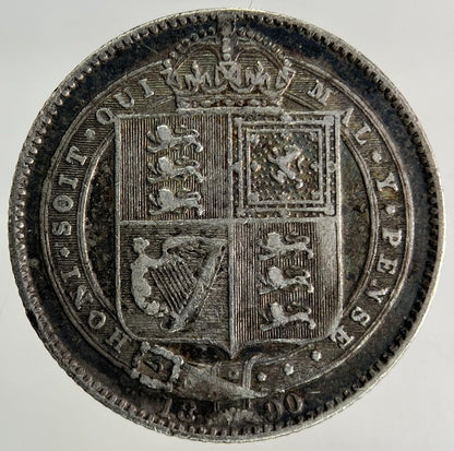 1890 Victoria Shilling Silver Coin | Fine Collectable Grade