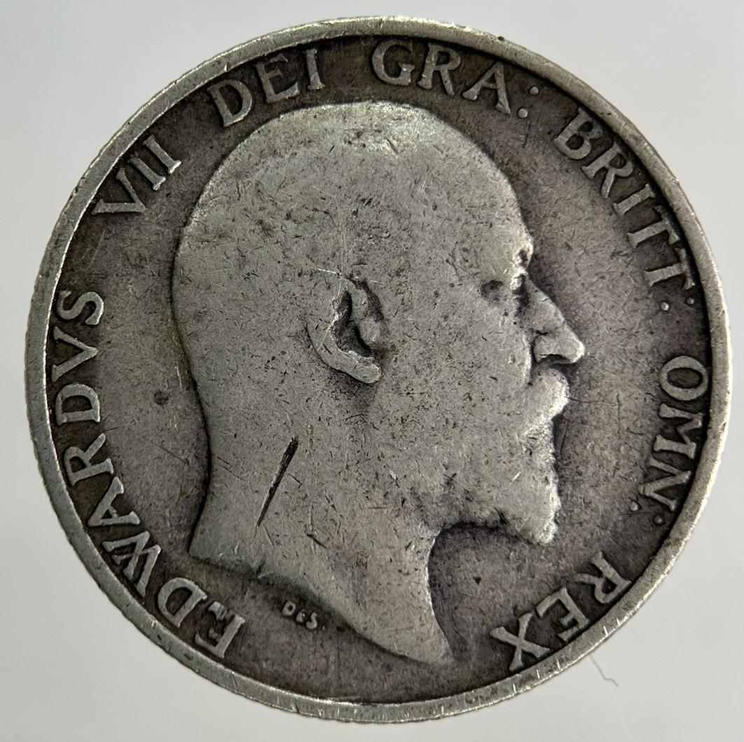 1910 Edward VII Shilling Silver Coin | Fine Collectable Grade