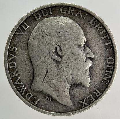 1910 Edward VII Shilling Silver Coin | Fine Collectable Grade