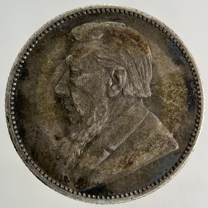 1895 South Africa Shilling Silver Coin | Very High Grade