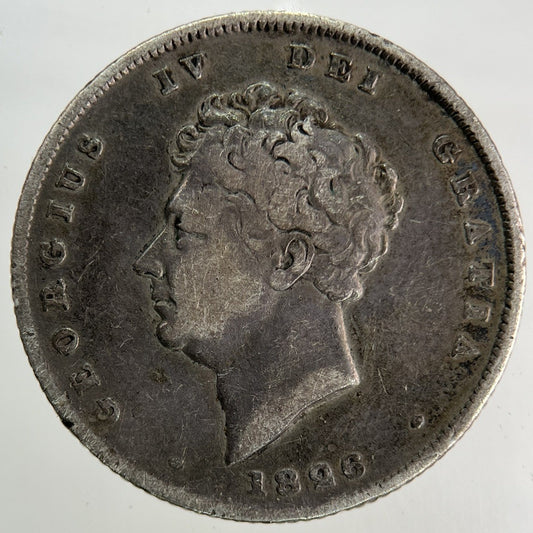 1826 George IV Shilling Silver Coin | Fine Collectable Grade