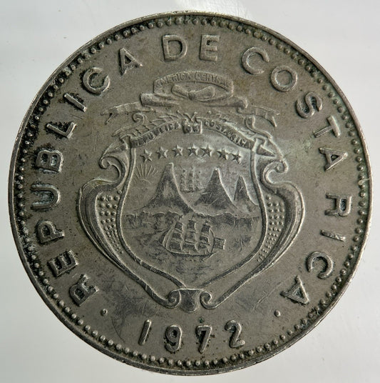 1972 Costa Rica 1 Colon Coin | Very High Grade