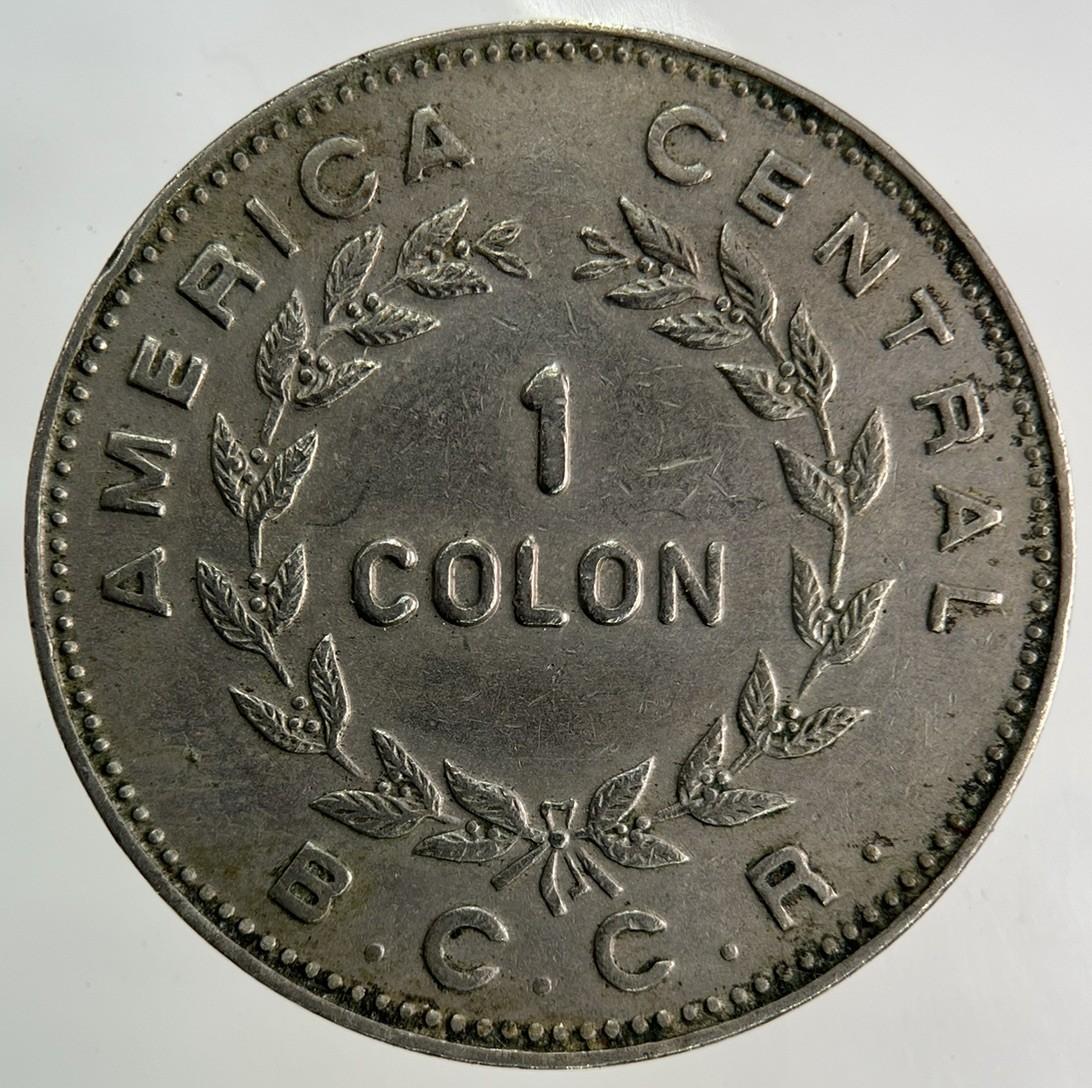 1972 Costa Rica 1 Colon Coin | Very High Grade