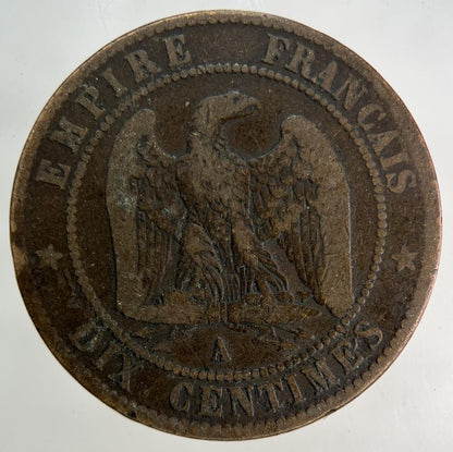 1855 France 10 Centimes Coin | Collectable Grade
