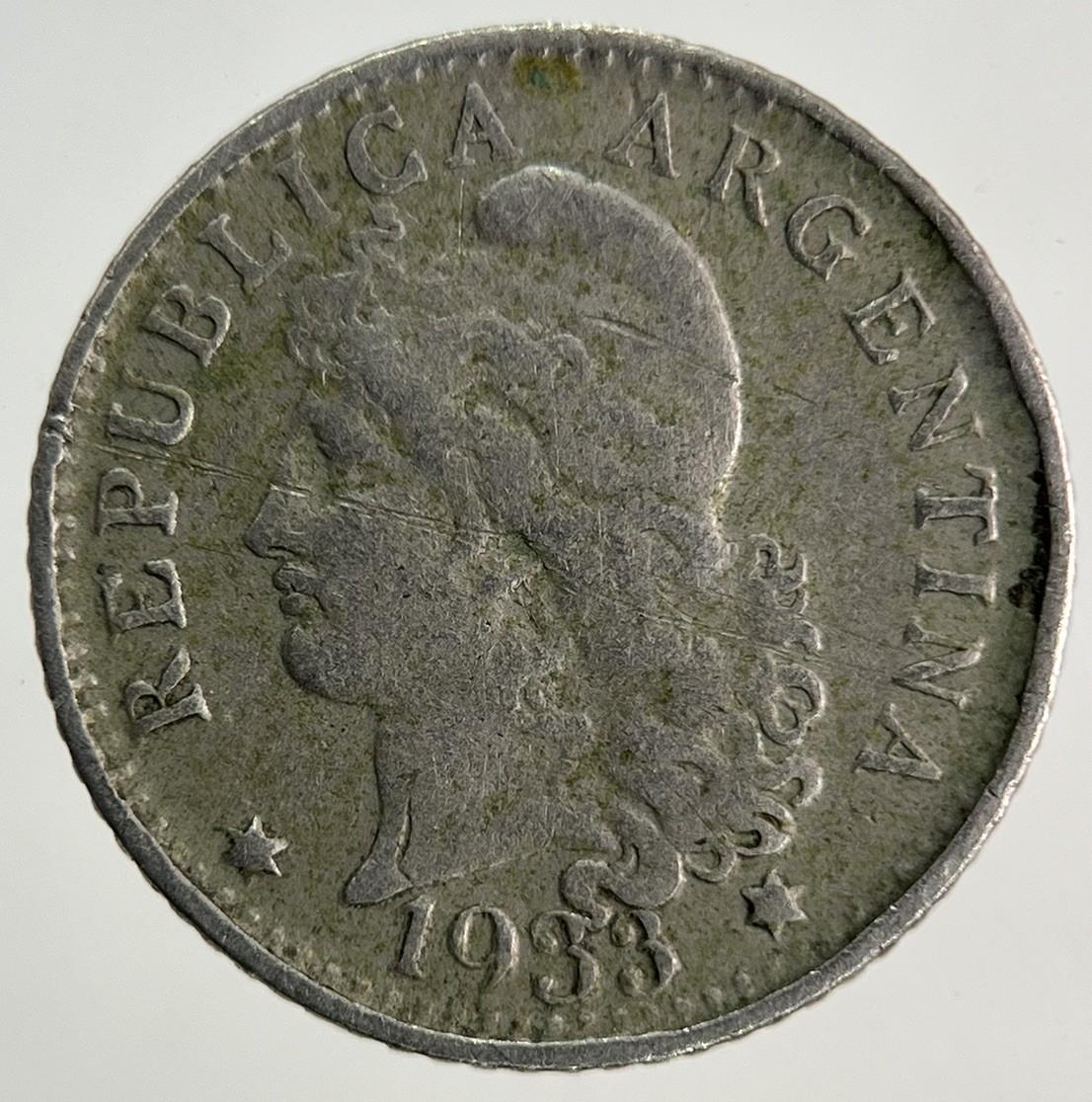 1933 Argentina 5 Centavos Coin | Collectable Grade