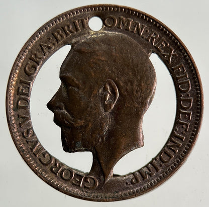 1911 Modified George V Farthing Coin | Collectable Grade