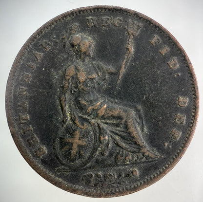 1954 Victoria One Penny Coin | Fine Collectable Grade