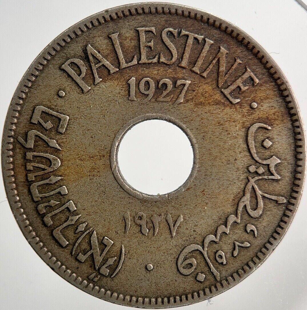 1927 Palestine 10 Mils Coin | Very High Grade