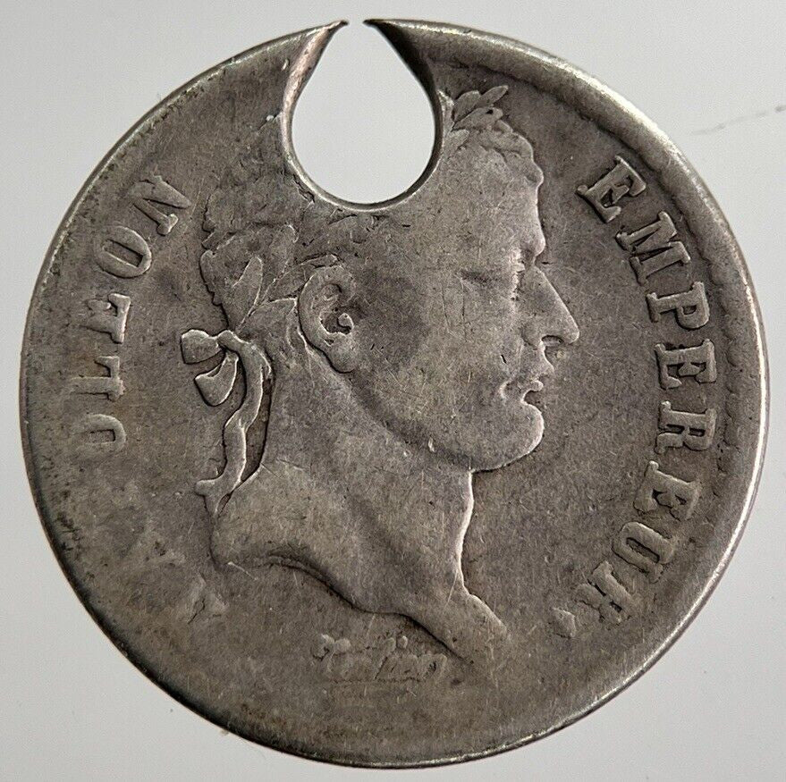 1813 Napoleon France 1/2 Half Demi Franc Silver Coin | Collectable Grade | a8600