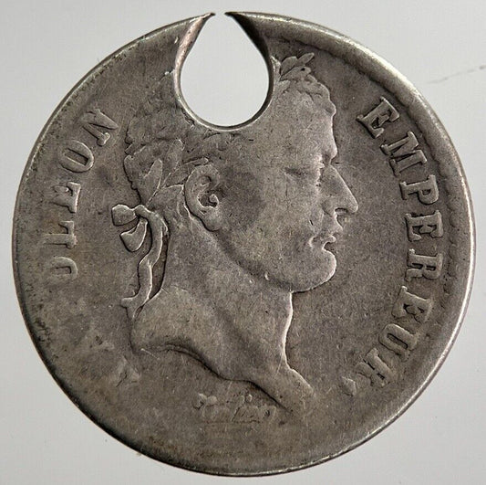 1813 Napoleon France 1/2 Half Demi Franc Silver Coin | Collectable Grade | a8600