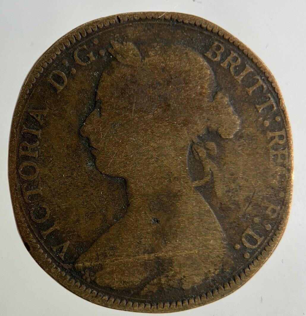 1885 Victoria Half-Penny Coin | Collectable Grade