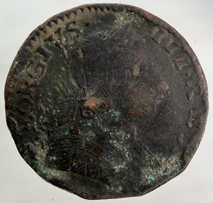 1771 George III 3rd Half-Penny Coin | Collectable Grade