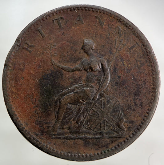 1806 George III 3rd Half-Penny Coin | Fine Collectable Grade