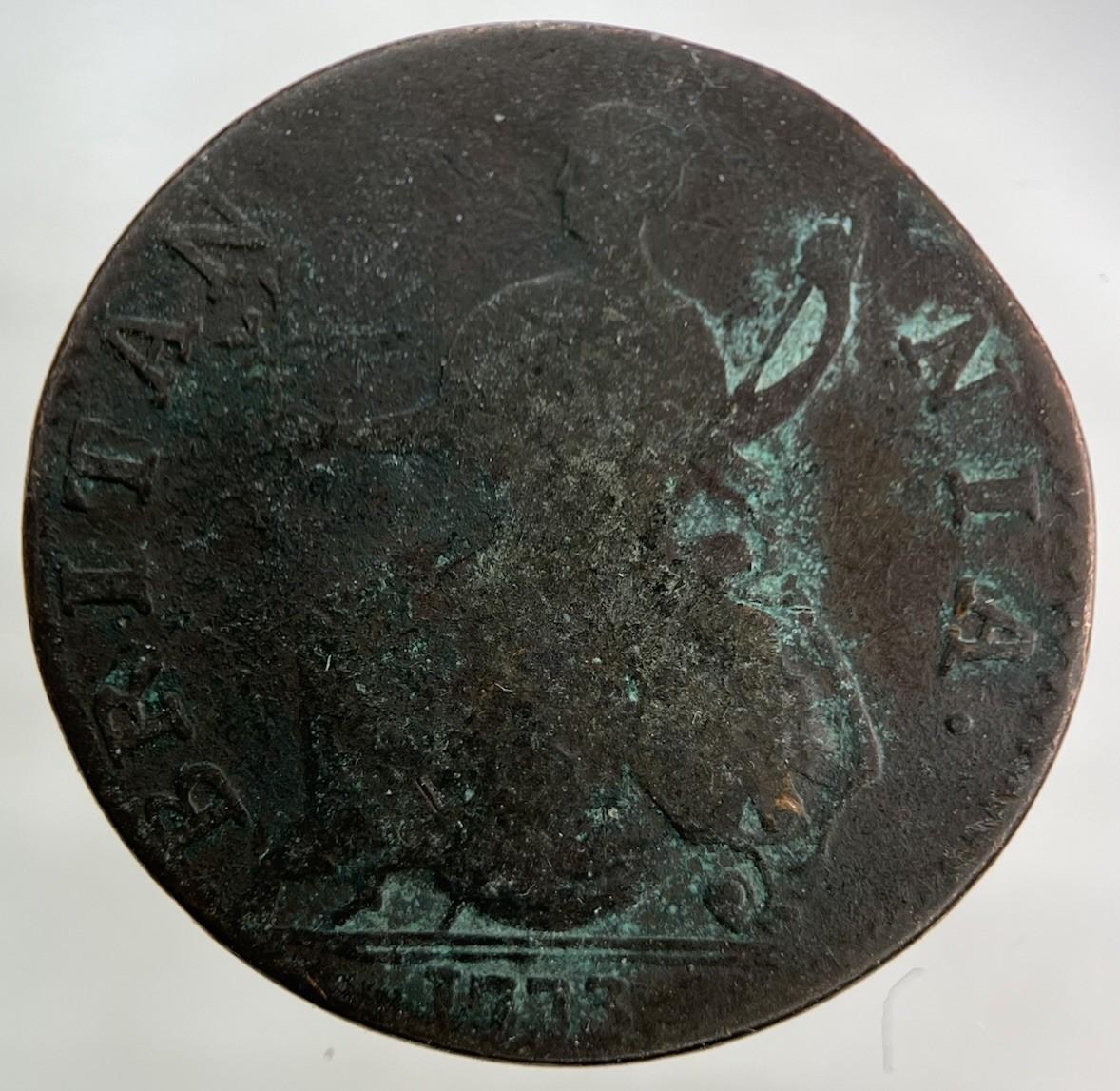 1773 George III 3rd Half-Penny Coin | Collectable Grade