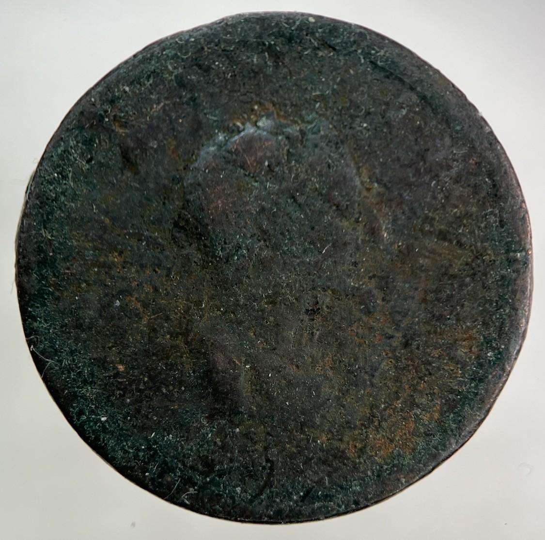 1807 George III 3rd Half-Penny Coin | Worn Grade