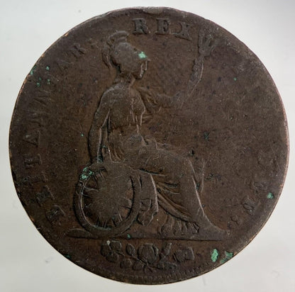 1826 George IV Half-Penny Coin | Collectable Grade