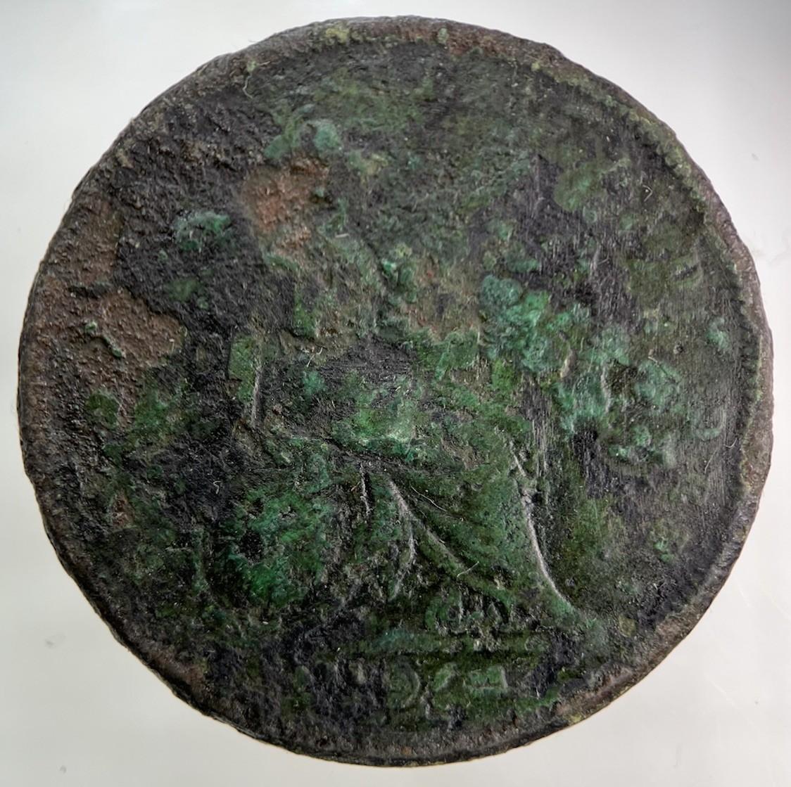 1825 George IV One Penny Coin | Fair Grade