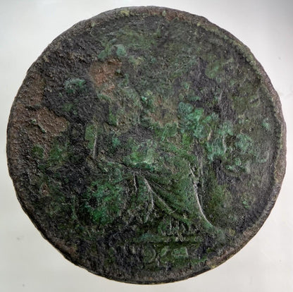 1825 George IV One Penny Coin | Fair Grade